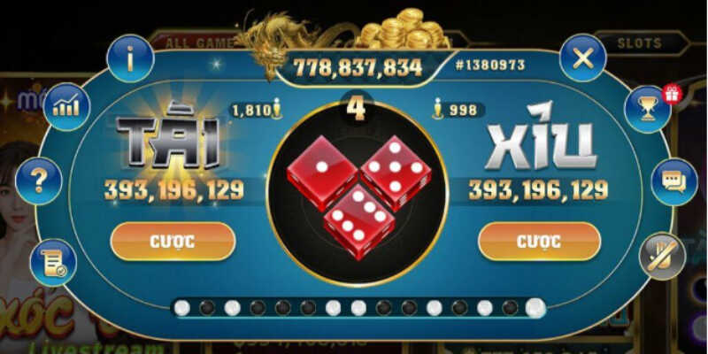 Hình thức tham gia cược Tài/Xỉu đa dạng